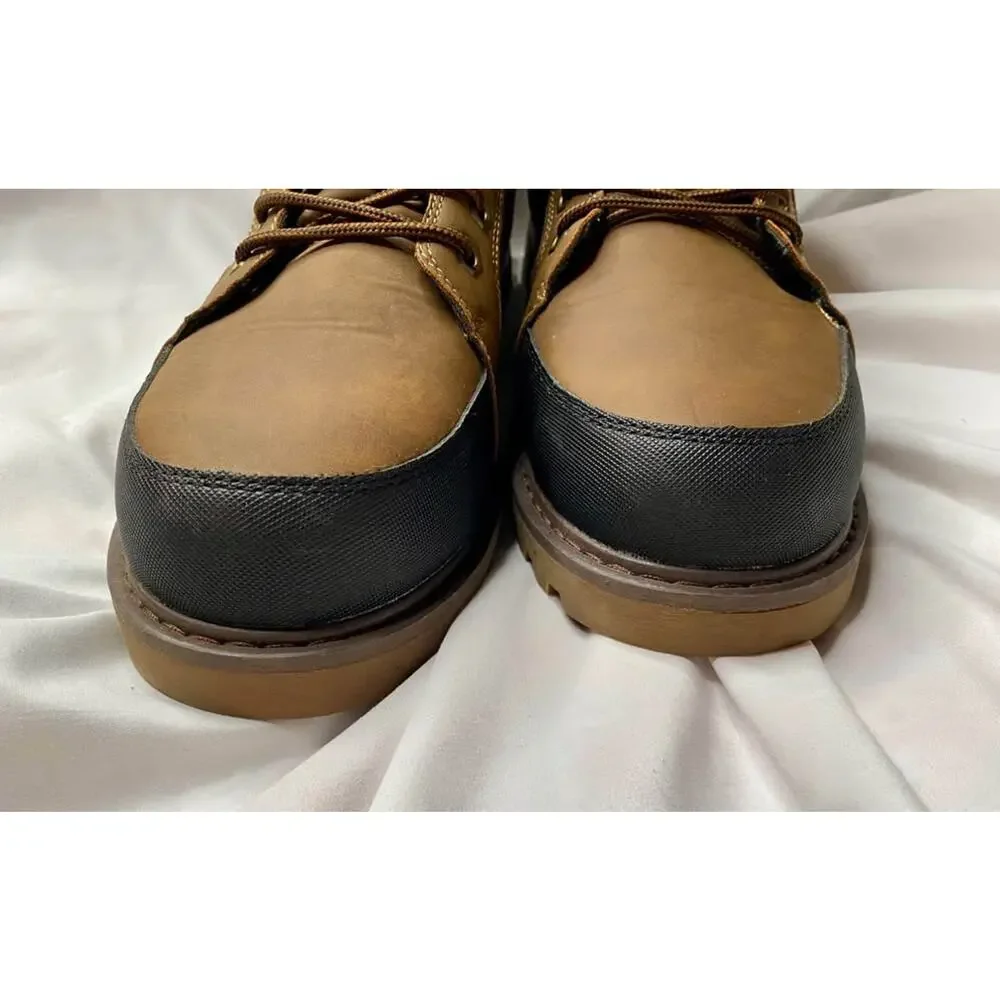 Nevados Men’s Brown Steel Toe Work Boots Size 12